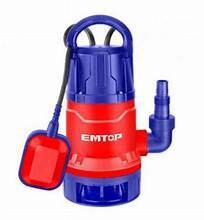 EMTOP Sewage Submersible Pump EWPPQ07508 - 750W (1.0HP), Efficient Pumping for Sewage Disposal