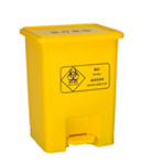 Concept Hazardous Waste Pedal Bin 15L Yellow - Model ZE-25A-1