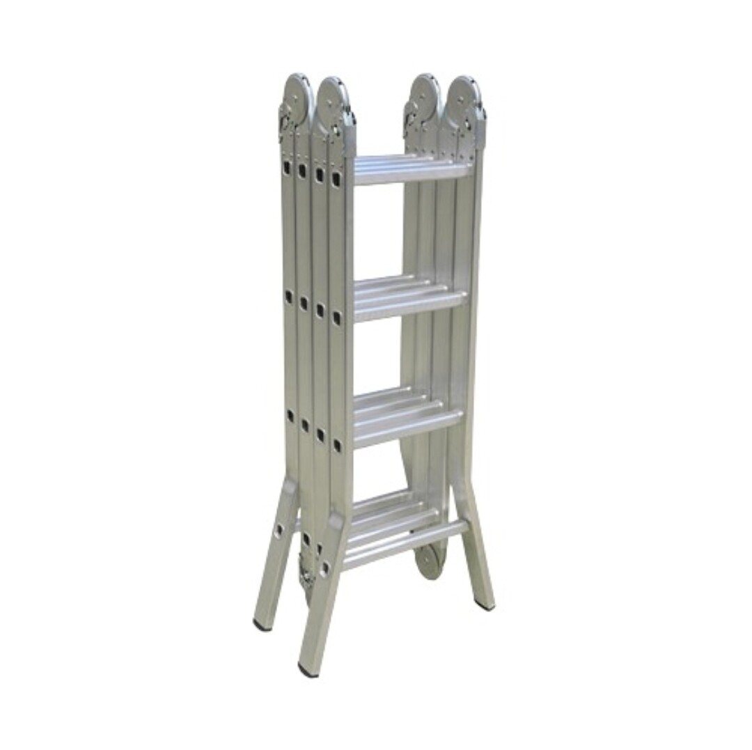 Multipurpose folding aluminum ladder. Perfect for indoors, shops, outdoors or warehouse use  4x 4(Fold)
