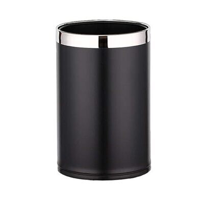 Fireproof Dust Bin - Iron Paint Body, 200x310mm, Model C336 Hotel Room Dust Bin