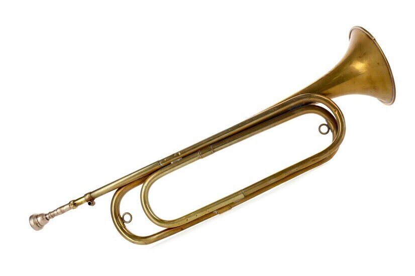 Professional Wind Instrument - Bugle Trumpet F, 18", Model 2145J - Precision Craftsmanship for Musical Excellence
