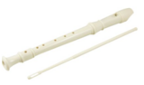 Professional Wind Instrument - 8-Hole Flute Recorder NH-8A, Ivory Finish - Ideal for Beginners and Intermediate Players