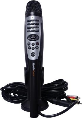 Mediacom MCI 2040 Premium Handheld Karaoke Player Machine - Black, 18,000 Songs, MP3 Karaoke Recording, Live Scoring