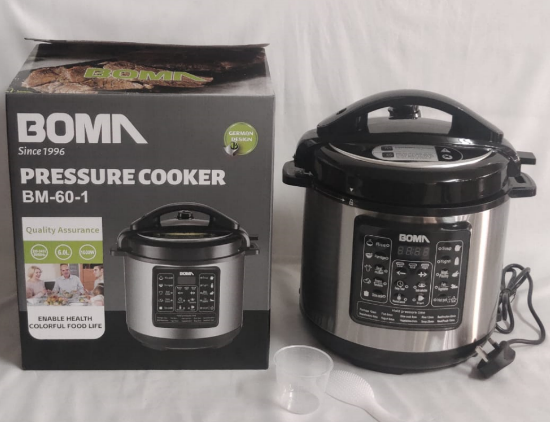 BOMA ELECTRIC PRESSURE COOKER BM 60-1 (6L) - 1000W Rated Power