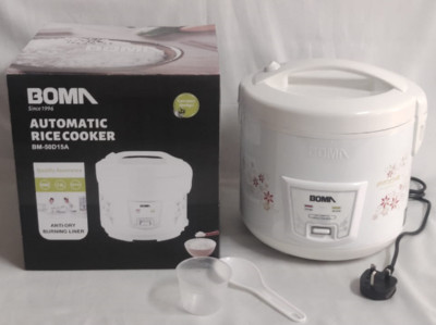 BOMA 5L Automatic Rice Maker - German Brand, 900W Power, Cook &amp; Keep Warm Function
