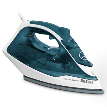 TEFAL EXPRESS STEAM FV2831M0 2400W: Powerful Steam Iron for Faster, Durable Glide