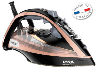 TEFAL ULTIMATE PURE FV9845: Steam Iron Power with Calc Stain Defense