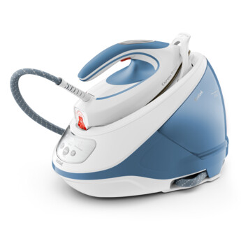 Tefal Express Protect SV9202 Steam Generator Iron - White & Aqua: Ultra-Powerful and Safe Garment Steaming