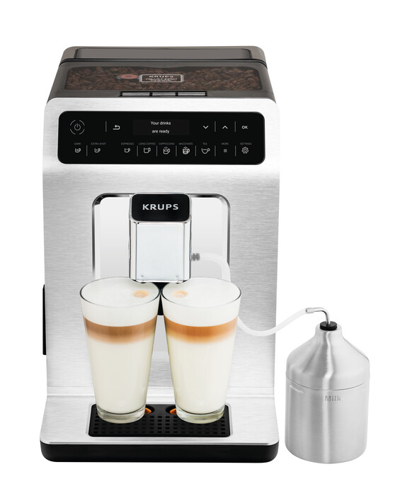 KRUPS Evidence EA891D27 Fully Automatic Bean to Cup Coffee Machine with Milk