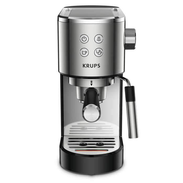 Krups XP442C40 Espresso Machine - German Engineering for Barista-Quality Coffee
