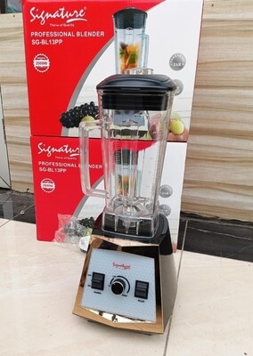 Signature 2000W Powerful Commercial Blender with 2L Jar SG-BL13PP