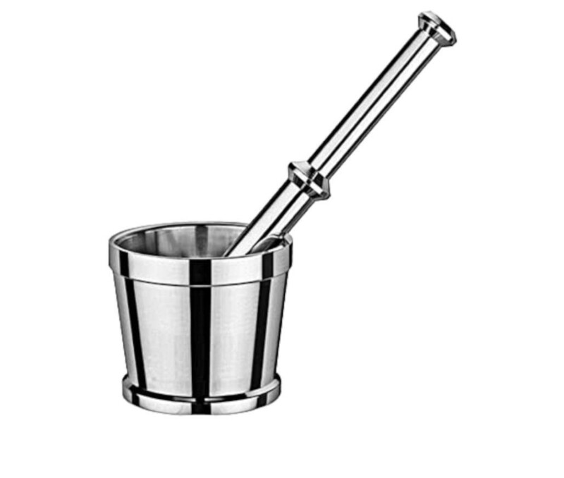 Signature Large Stainless Steel Mortar &amp; Pestle no7