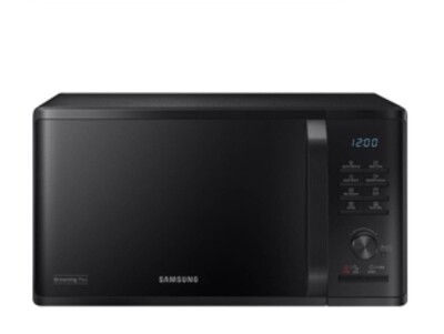 SAMSUNG 23LTR GRILL MICROWAVE OVEN : MG23K3515AK - Efficient 900W Microwave with Auto Programs