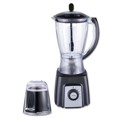 OHMS 2-in-1 Blender with Mill - OBP-K300G - 350W, 1500ml Calibrated Jar, Overheat Protection