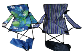 ValuePlus Camping Chair #VP010 - Comfortable Seating with Arms and Cup Holder