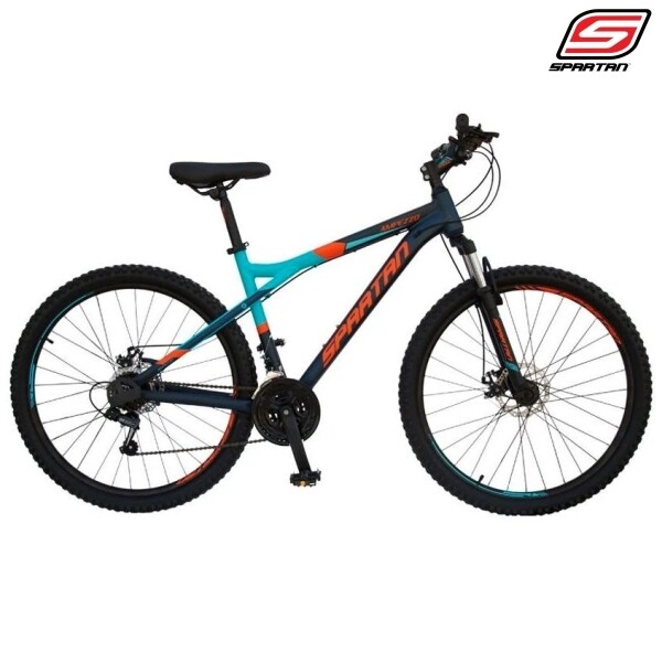Spartan Bicycle 27.5'' Ampezzo Alloy 21-Speed Mountain Bike Blue - SP-3006