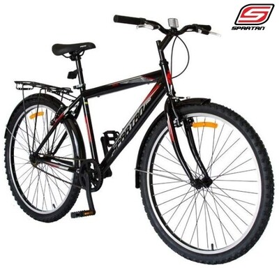 Spartan Bicycle 24&#39;&#39; Commuter Steel SP-3061 Black