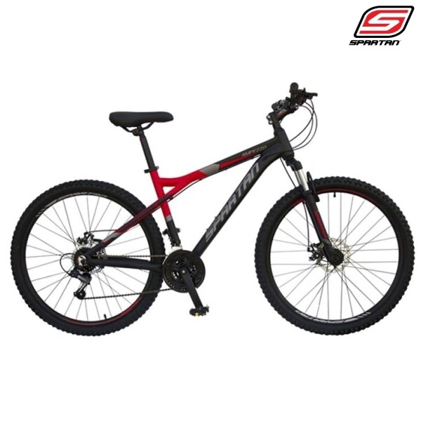 Spartan Bicycle 27.5'' Ampezzo Alloy 21-Speed Mountain Bike Red - SP-3005