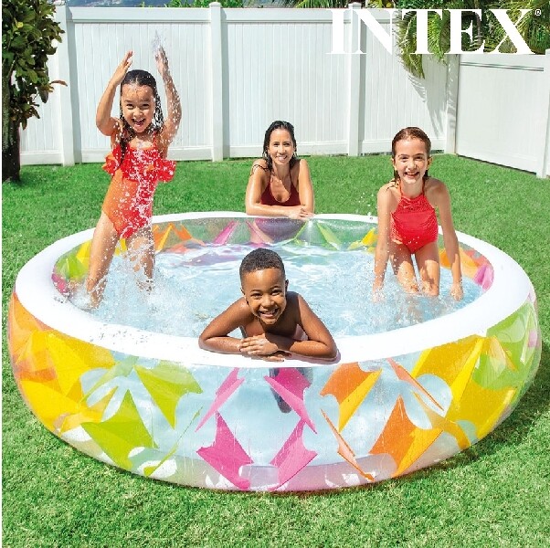 Intex Inflatable Pool Swim Center Pinwheel - 56494NP