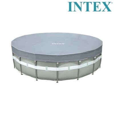 Intex Pool Cover Deluxe 28041 - 18ft Round Pool Protection