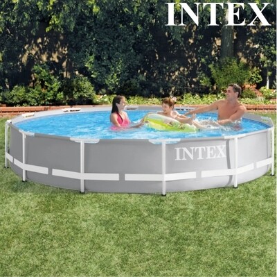 Intex Prism Frame Premium Inflatable Pool 26702uk - Ultimate Summer Escape