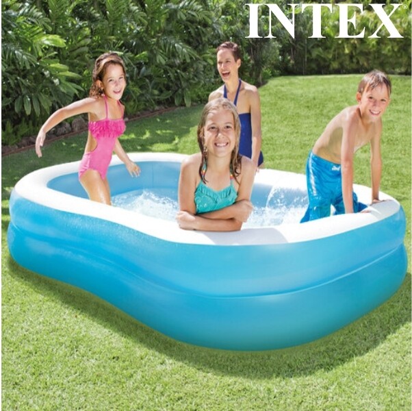 Intex Swim Center Family Inflatable Pool 57180np- Ultimate Splash Zone