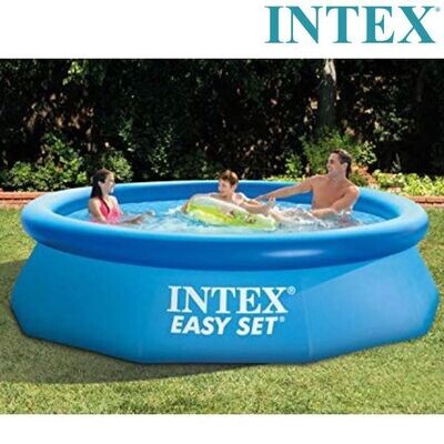 Intex Easy Set Pool 28122UK - Quick Assembly, Fun, and Splashes for All (6+ Yrs)