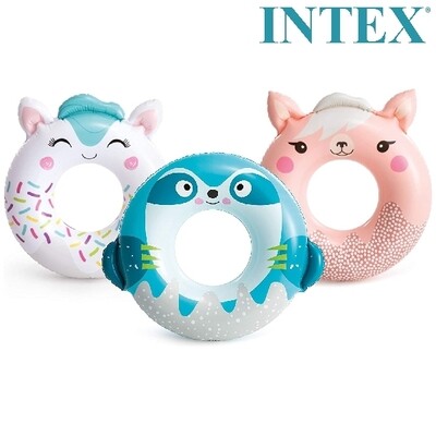 Intex Cute Animal Swim Rings Tubes 59266NP - Perfect for Water Fun!