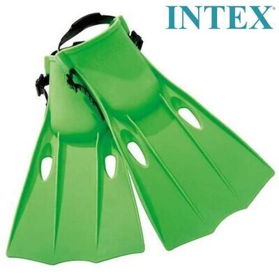 Intex 55936 Aqua Flow Play Snorkeling Fins Small (2.5-4.5) - Colorful and Comfortable Fins for Kids