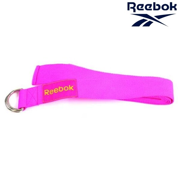 Reebok Yoga Strap - Magenta Rayg-10023mg - Expand Your Range of Motion with Precision
