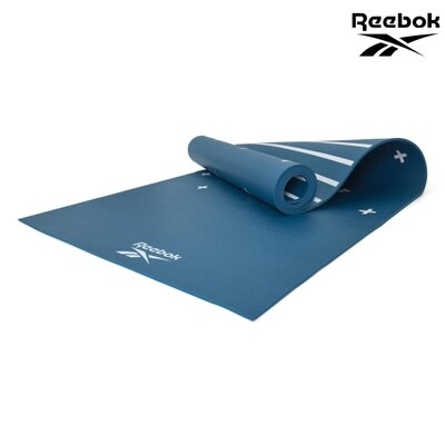 Reebok Yoga Mat Rayg-11030gn 4mm - Elevate Your Practice with Tranquil Green Serenity