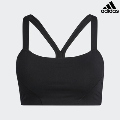 Adidas Sports Bra Ls Yoga Black Women L H56330 - Find Balance and Comfort in Your Practice
