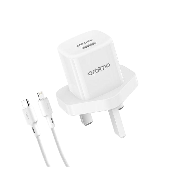 Oraimo U95S+CL54 PowerNano 20W Wall Charger Kit - Fast and Compact Charging