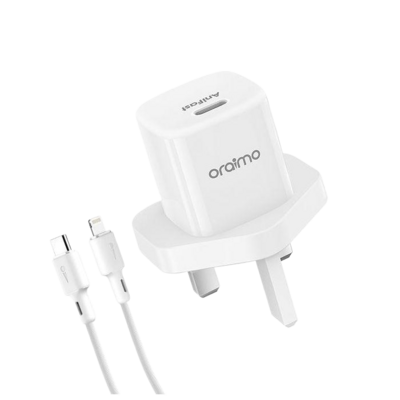Oraimo U95S+CL54 PowerNano 20W Wall Charger Kit - Fast and Compact Charging