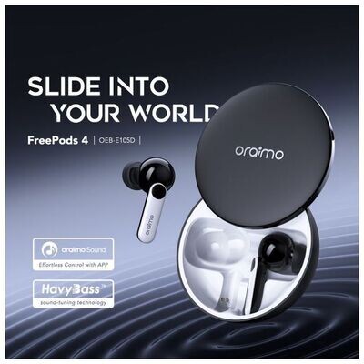 Oraimo OEB-E105D FreePods 4 Wireless Earbuds with Active Noise Cancellation