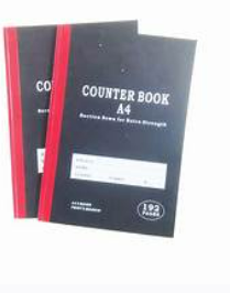 Kasuku Crownbird Counter Book 1 Quire - 3pcs Wholesale Pack