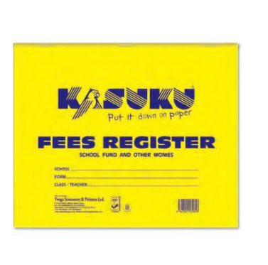 Kasuku Fees Register A3
