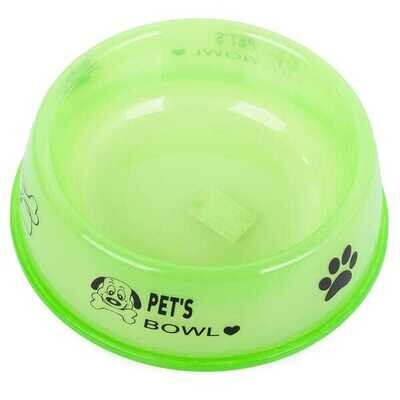 K410180 Plastic Dog/Pet Feeding Bowl - 15cm