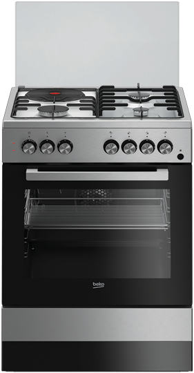 Beko FSET63110DX 60x60cm 3 + 1 Cooker – Made in Turkey