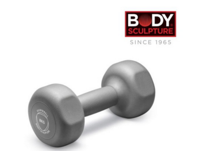 Body Sculpture Neoprene Dumbbell Set BW-131-8kg (2pcs) - Ideal for Intensive Aerobic Workouts and Full-Body Strengthening