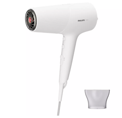Philips Hair Dryer 2100 Watts BHD500/03 - Professional Results with ThermoShield Technology