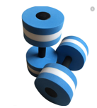 EVA Foam Dumbbells for Water Aerobics  (Model QJ-SW011)