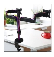 Twin Computer Monitor Arm Desk Mount for Screens 14-27 Inch MDB2-1427H