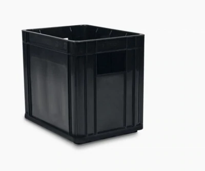Kenpoly 12-Bottle Plastic Crate - Efficient Storage Solution for 650ML Bottles - Crate Size 366 x 275 x 328 MM
