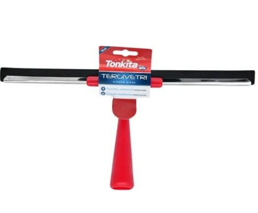Arix Tonkita 2-In-1 Rubber Floor Wiper With Handle Red (072A)