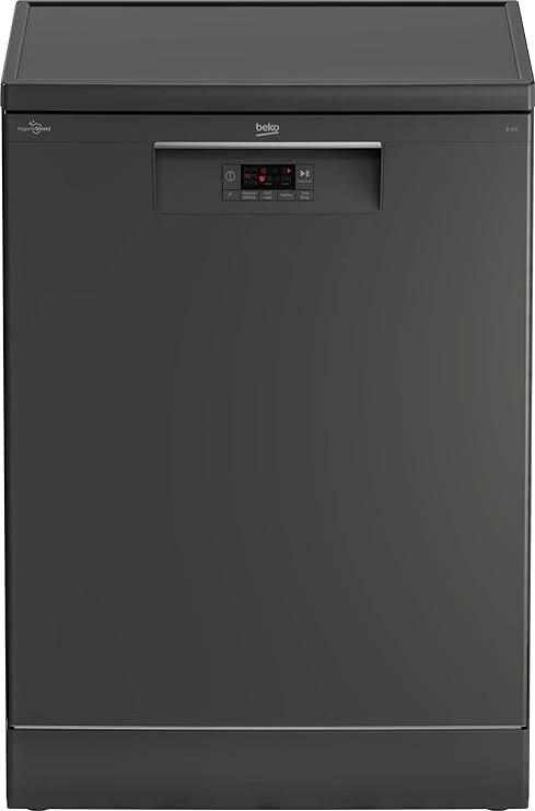 Beko BDFN15430G Standard Dishwasher - Graphite - D Rated