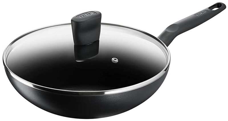 TEFAL Super Cook Wokpan with Lid – 28cm (B4591684)
