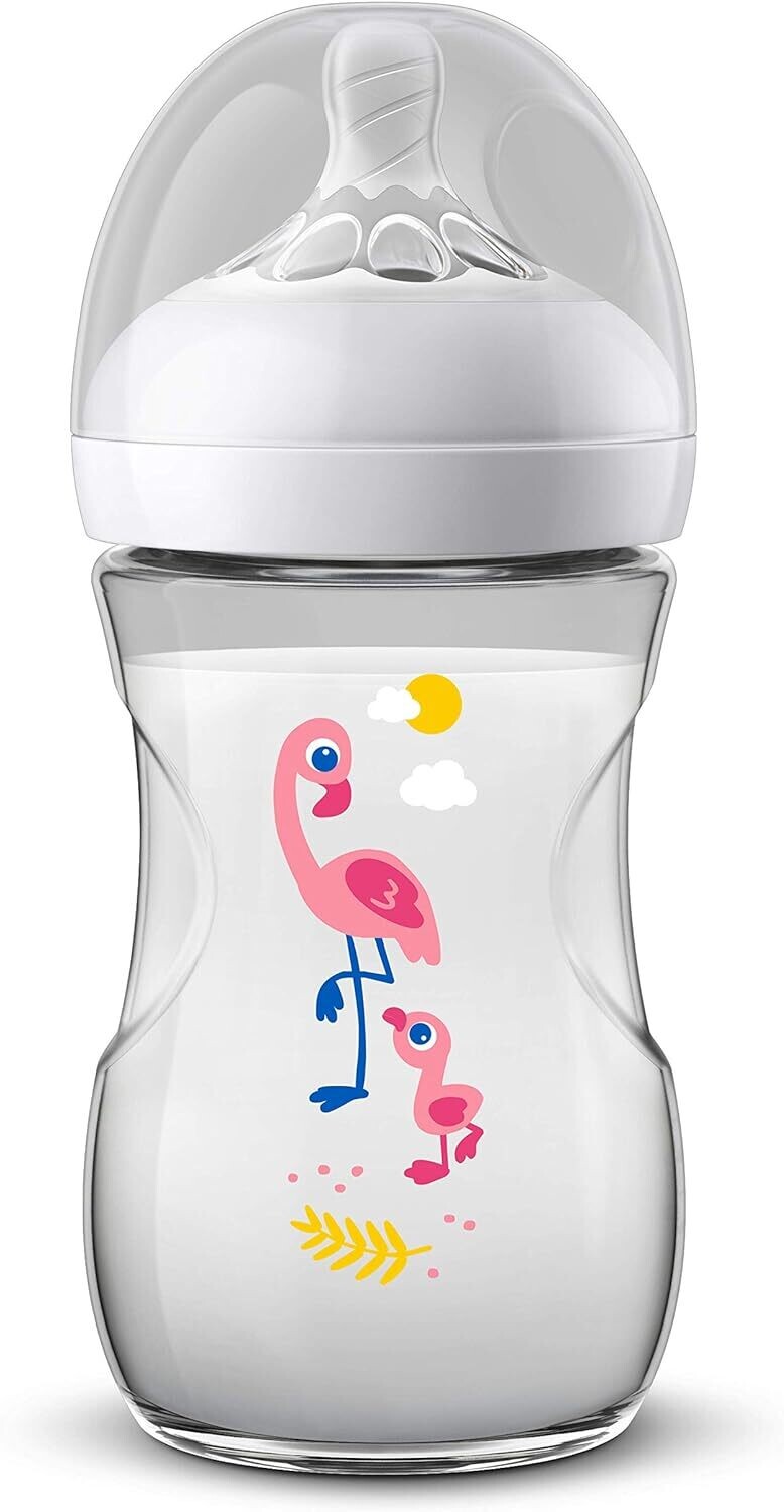 Philips Avent SCF070/21 Baby Feeding Bottle - Flamingo Pink