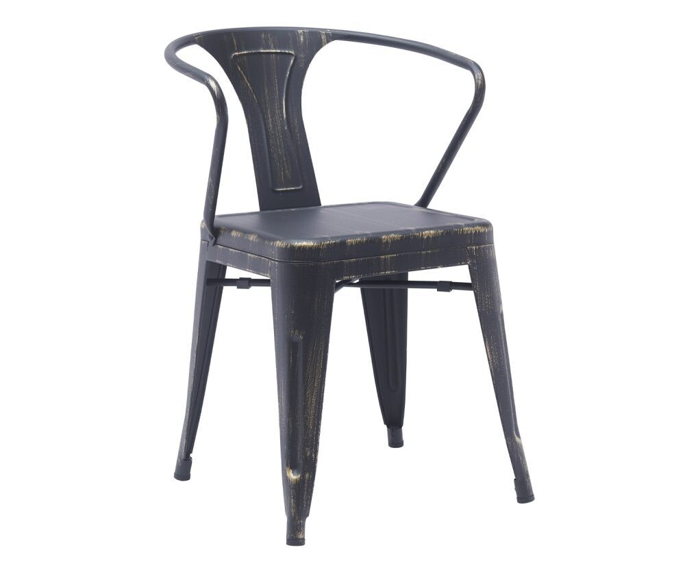 Contemporary Metal Bistro Chair