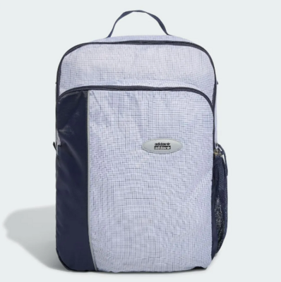 Adidas R.Y.V. Backpack [HD9651] - Navy/White, Grid Pattern Design